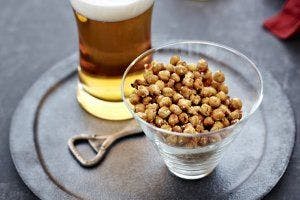 Crunchy Chilli Chickpeas