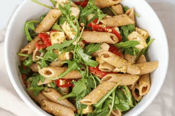 Pesto Protein Pasta Salad