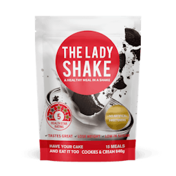 The Lady Shake Cookies and Cream