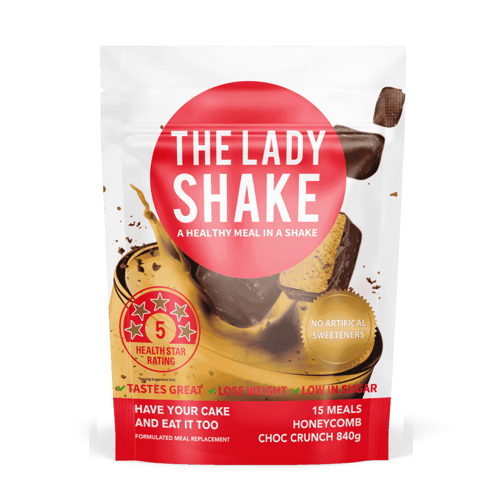 The Lady Shake Choc Honeycomb