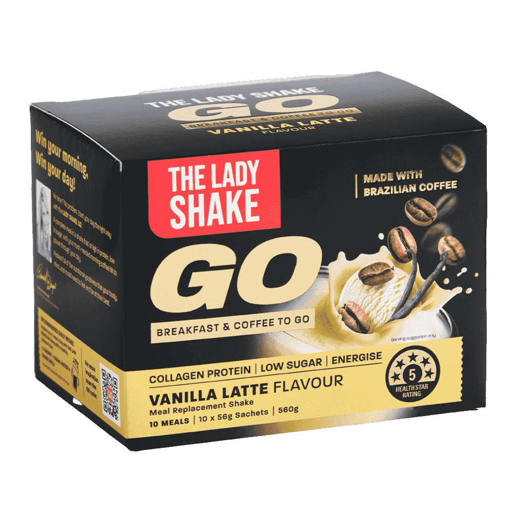 The Lady Shake GO! Vanilla Latte