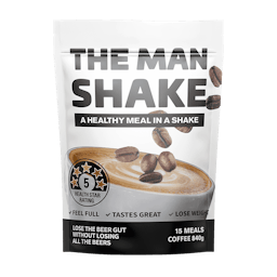 The Man Shake Coffee