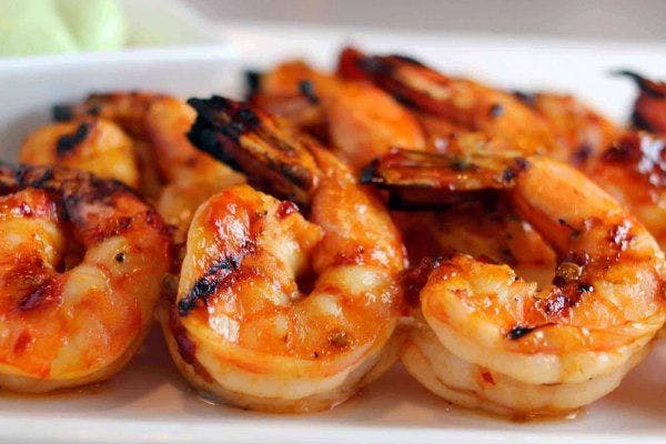 BBQ Prawns, Bacon and Avocado Smash