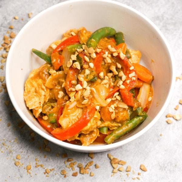 Satay Chicken Stir-Fry