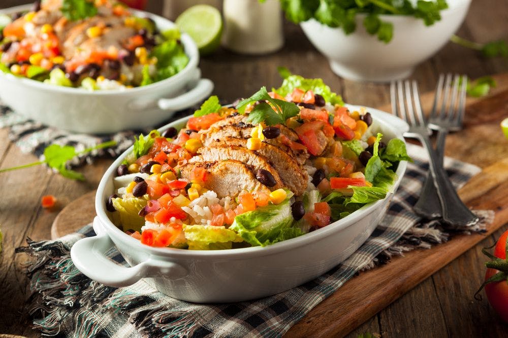 Chicken Burrito Bowls