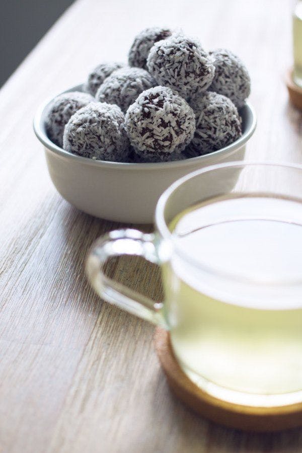 Chocolate & Coconut Man Balls