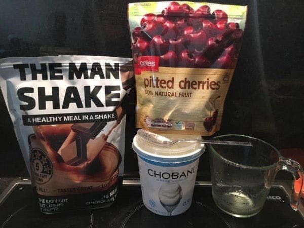 The 'Cherry Ripe' Man Shake