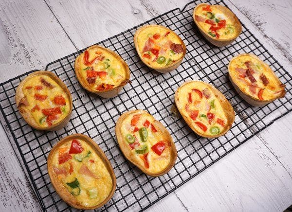 Mini Low-Carb Quiches