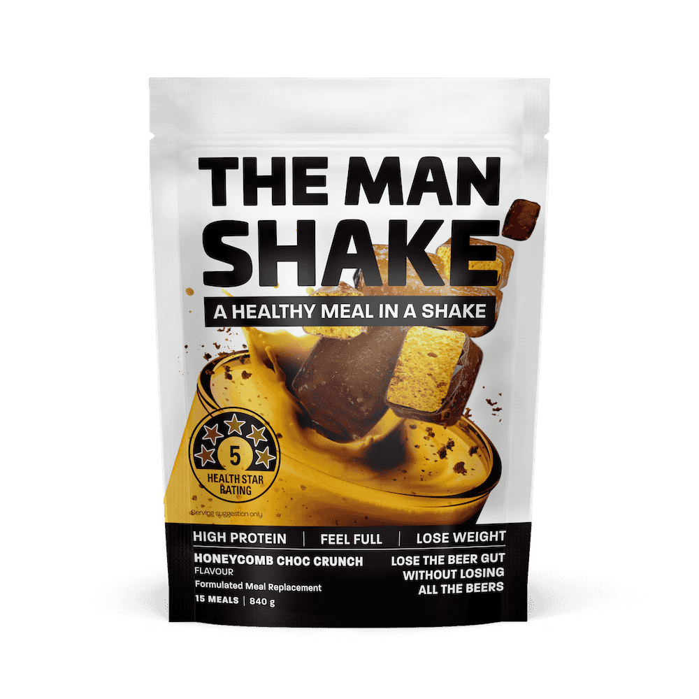 The Man Shake Choc Honeycomb