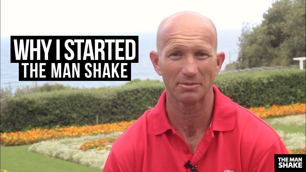 Why I Started The Man Shake